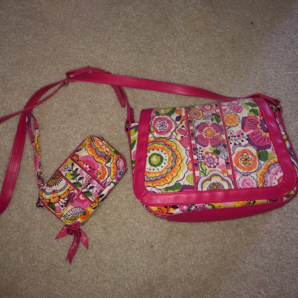 TWO FOR ONE: Vera Bradley Crossbody and Wallet